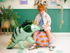 Balon foliowy Triceratops, 101x60.5cm, zielony