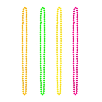 Naszyjnik z koralików 4 kolory 40cm