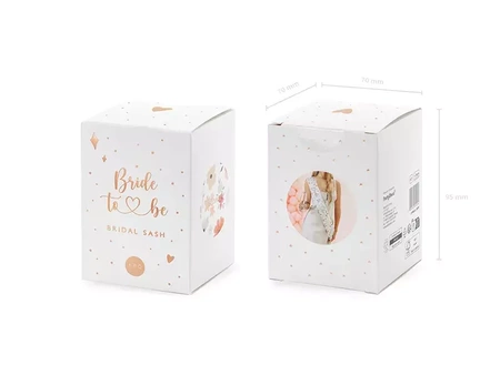 Szarfa Bride to be, mix, 76cm