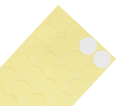 Taśma krążki dwustronnie klejące z pianki / 100 krążków