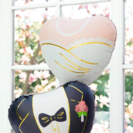 Balon foliowy serce Panna Młoda 18"