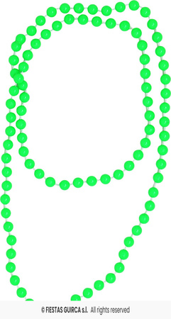 Neonowy zestaw akcesoriów „Disco 80s”, 5 szt., zielony