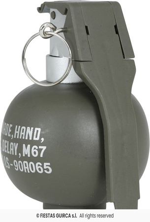 Granat atrapa ze światłem i dźwiękiem 10 cm