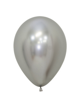 Balony Sempertex, Reflex Silver, 9", 80 szt