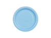 Talerzyki papierowe, jasny niebieski, 18cm