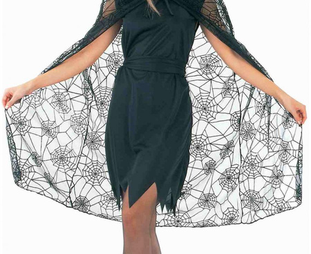 Peleryna z kapturem dla dorosłych Pajęczyna, rozm. uniw.