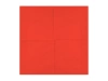 Serwetki papierowe, czerwony, 33x33cm