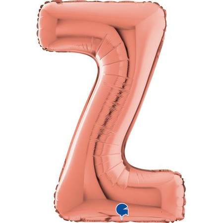 Balon Grabo 26'' Litera Z różowe - złoto, 66cm 