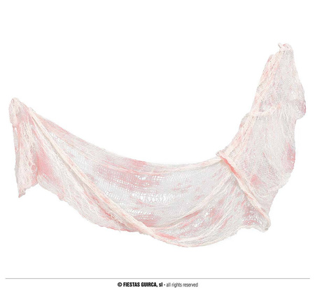 Dekoracja "Zakrwawiona Tkanina" na Halloween, 76x228 cm