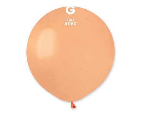 Balony G150 pastel 19" - łososiowy 60/ 1 szt 