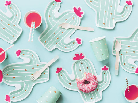 Talerzyk Kaktus, mix, 23x24cm