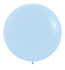 Balony Pastel Matte Blue 24", 1 szt