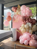 Balony Pastel Matte Pink 18", 25 szt 