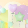Balon foliowy Serce liliowy matowy 18cali