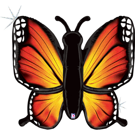Balon Grabo 46'' 117cm Radiant Butterfly Orange Hol 