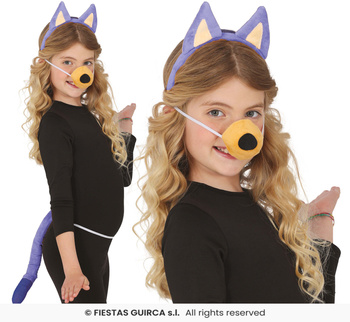 Zestaw Niebieski Piesek, 3 elementy