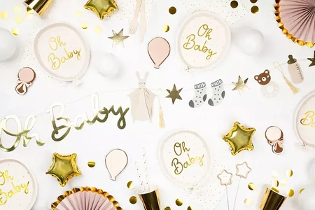 Talerzyki Oh baby, mix, 17.5x22 cm