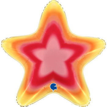 Balon foliowy Grabo 20'', Star Pink Aura