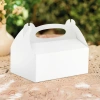 Pudełko na ciasto białe 10 szt. DIY