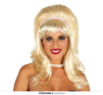 Peruka Blond, lata 60,70,80te