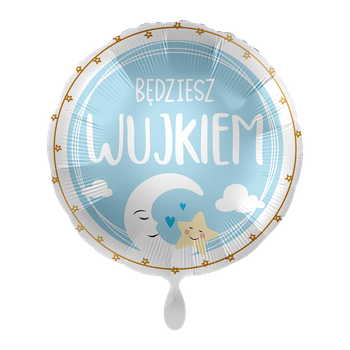 Balon foliowy 18" Będziesz Wujkiem - You will be uncle