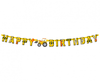 Girlanda papierowa Happy Birthday Plac Budowy,