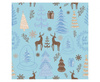 Serwetki Hello Winter, j. niebieskie, certyfikat FSC, 33x33 cm/ 20 szt.