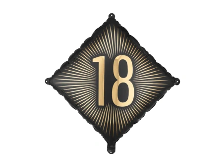Balon foliowy ''18'', 46x46 cm, mix