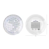 Talerzyki papierowe Silver Disco 7cali 6szt.