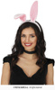 Opaska Uszy Królika pluszowa, dla dorosłych 
