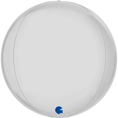 Balon Grabo Globe 11inc Satin White 4D