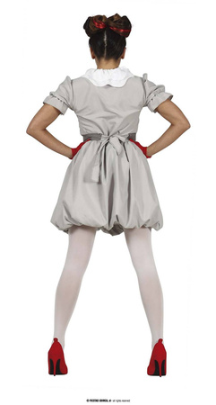 Strój Szary Klaun, damski, rozm. S