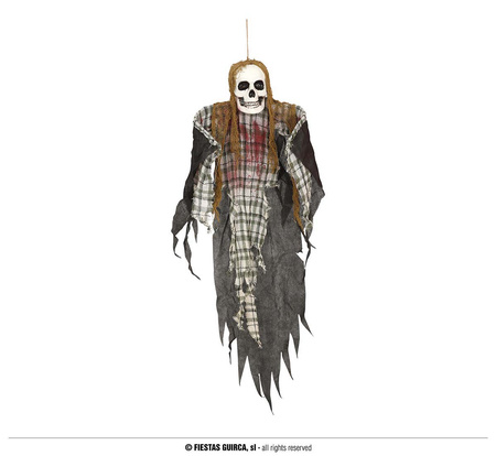 Dekoracja wisząca Zakrwiawiony Szkielet, 1200cm