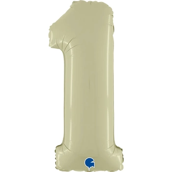 Balon foliowy Satin Olive Green 1 - 26"/66cm