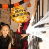 Balon foliowy Happy Halloween kot i spółka 45cm