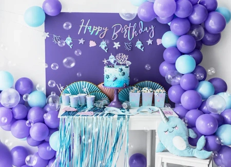 Balony Strong 27cm, Pastel Lavender Blue, 100szt