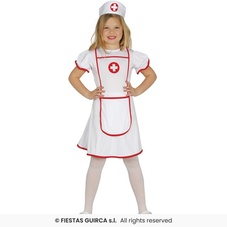 Strój Pielęgniarki dla dziewczynki , rozm. 115-123 cm