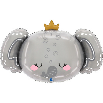 Balon foliowy Grabo 27" / 69x44 cm, Baby Elephant
