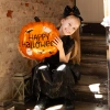 Balon foliowy Dynia Happy Halloween 46x57cm