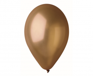 Balony GM110 metal 12" - brązowe 66/ 100 szt.