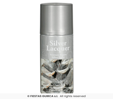 Srebrna farba w sprayu, 150ml