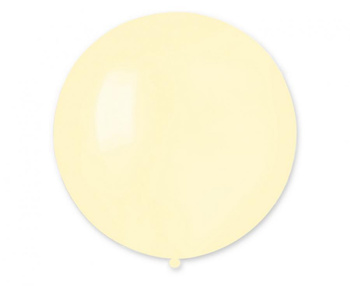 Balony G19 pastel 19" - Maślane 103/ 1 szt