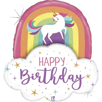 Balon foliowy Unicorn Rainbow 35'' - 89 cm