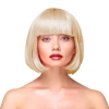 Peruka imprezowa włosy krótkie proste blond