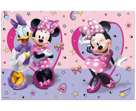 Obrus plastikowy "Minnie Junior" 120x180 cm