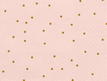 Serwetki Kropeczki, 33x33 cm