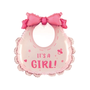 Balon foliowy Śliniak It's a girl 53x62cm