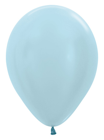 Balony Sempertex, Pearl Blue 12", 50 szt