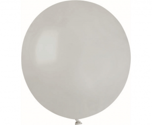 Balony G150 pastel 19" - szare 70/ 25 szt.