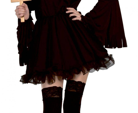 Zestaw dla dorosłych "Zalotna zakonnica" (kaptur, sukienka), roz. M